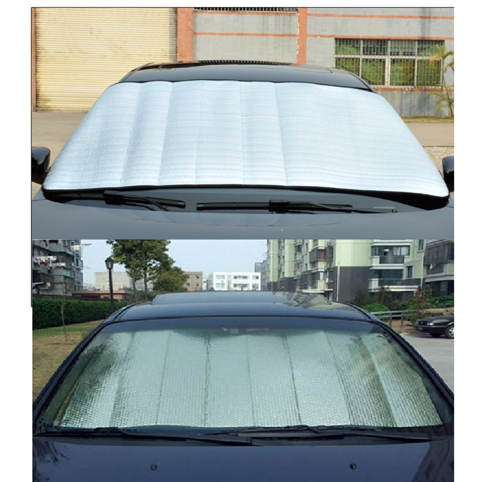 Tấm che nắng kính lái ô tô cả loại gắn trong và phủ ngoài xe đủ kích thước lớn cho xe tải