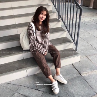 Quần kaki - kèm hình thật trải sàn