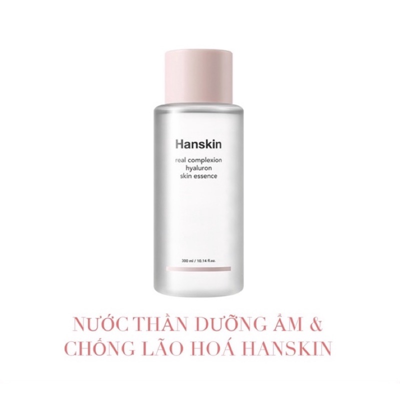 TINH CHẤT CẤP ẨM HANSKIN REAL COMPLEXION HYALURON SKIN ESSENCE