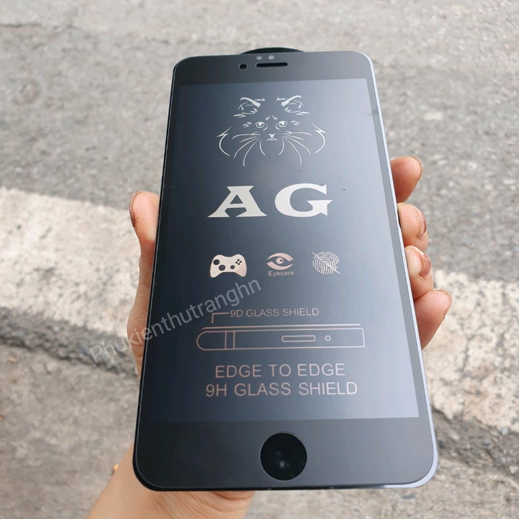 Kính cường lực chống vân tay cho IPhone 6G/ 6 PLUS/ 7G/ 7PLUS/ X/ XR/ XSMAX/ IP11/ 11PROMAX/ 11 PRO