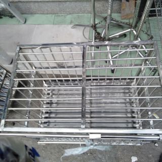 CHUỒNG CHÓ INOX 50*80*75 SHIP HỎA TỐC TPHCM