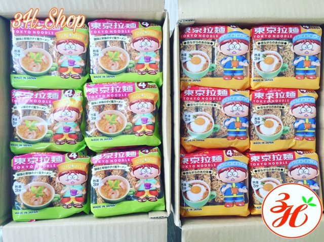 Mì Tokyo tẩm vị date T8/22 Nhật Bản