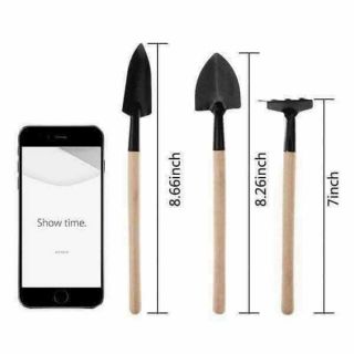 Bộ cuốc xẻng làm vườn mini 3 món