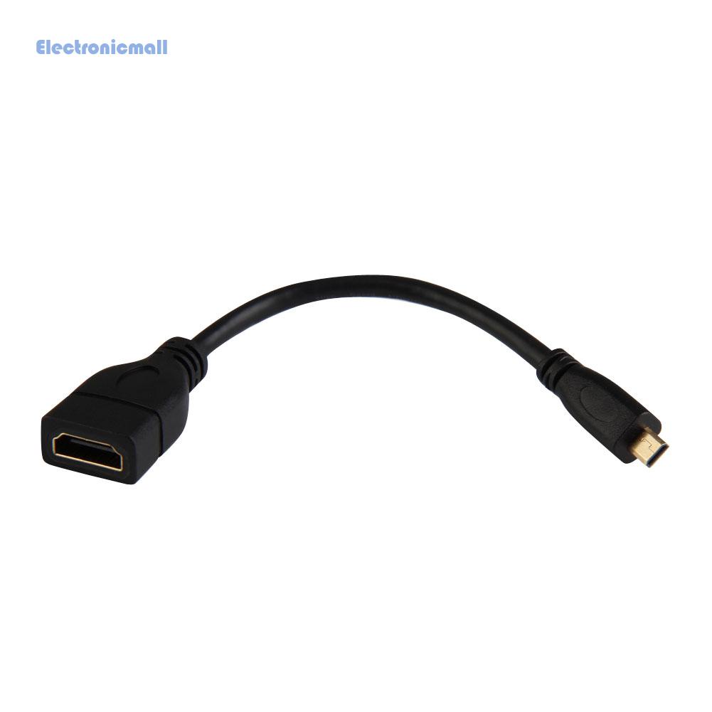 Dây Cáp Chuyển Đổi Micro Hdmi-Compatible D Sang Hdmi-Compatible Female A Mall01