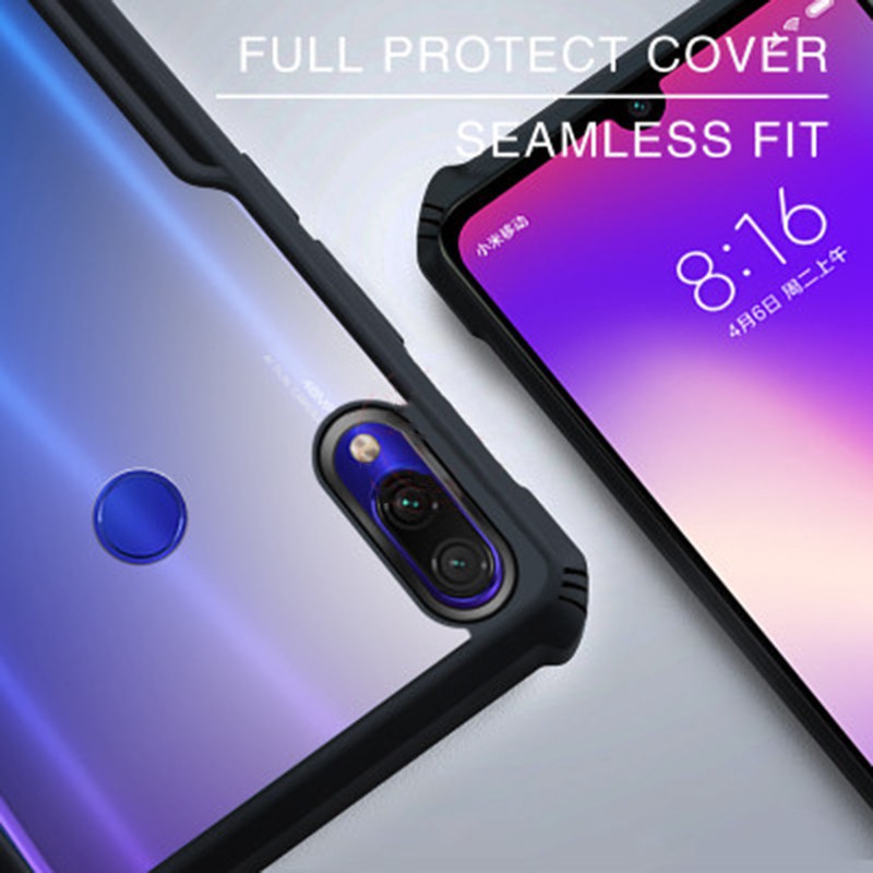 Ốp lưng trong suốt thiết kế đệm khí chống sốc Xiaomi Redmi Note 7 Pro 7s 8 9 Pro Max 8T K30 K30i K30s 9 Prime 9A 9i 9C | BigBuy360 - bigbuy360.vn