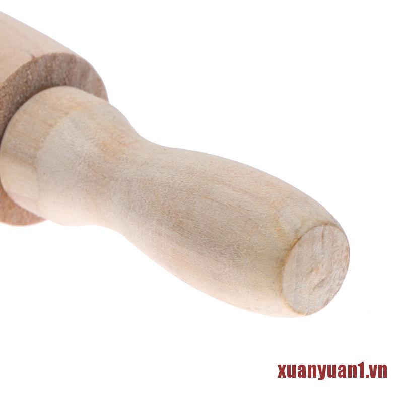 Cây Lăn Bột Làm Bánh Bằng Gỗ Chống Dính Tiện Dụng