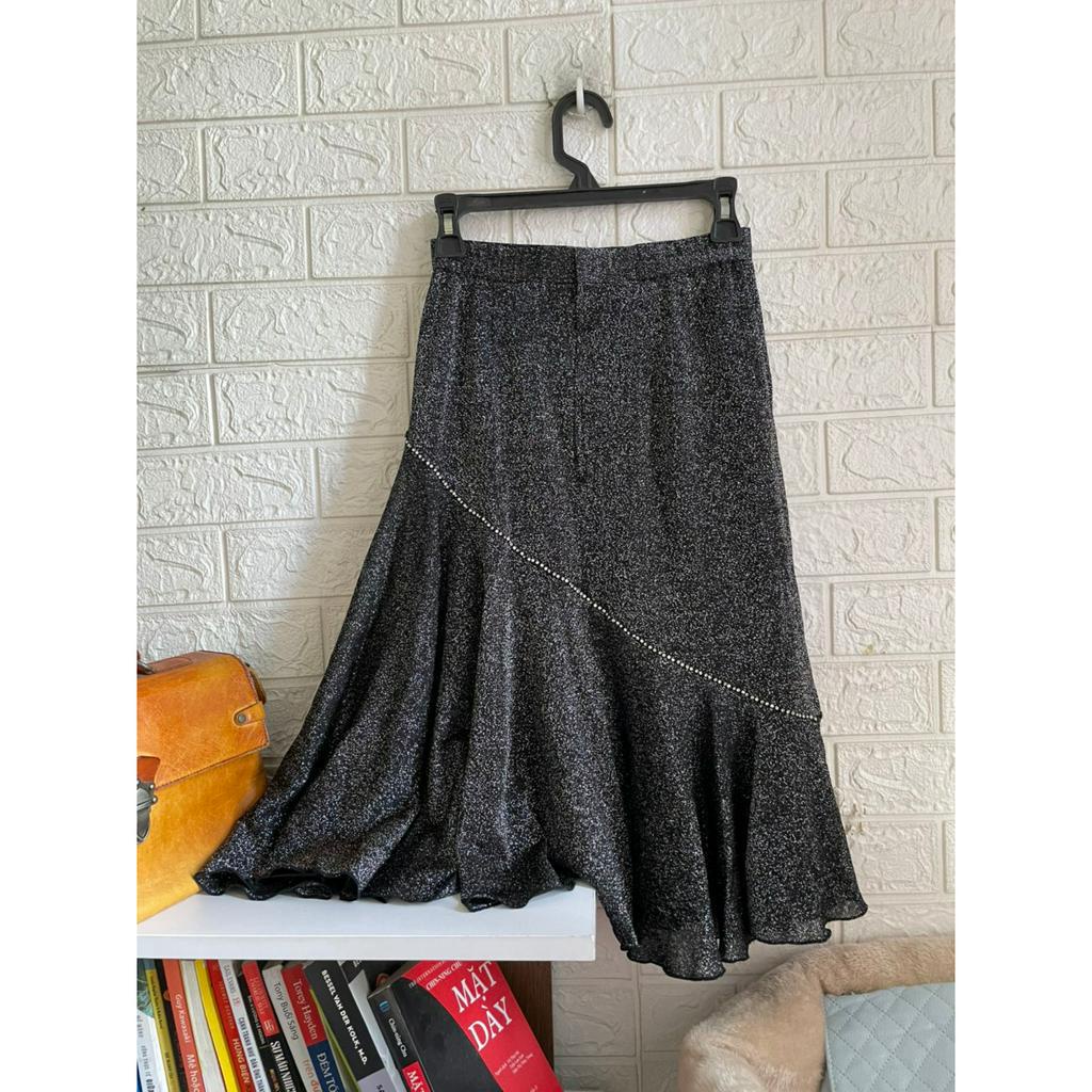 Chân váy nhũ đuôi cá