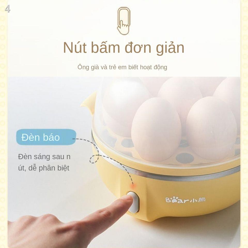 Nồi nấu trứng Bear tại nhà máy ăn sáng đa năng mini loại nhỏ một lớp chống nhảy ZDQ-B07T2