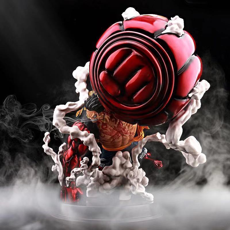 Mô hình One Piece Luffy Gear 4 Snake Man cao 22cm hiệu ứng cực đẹp [ Có ảnh + Video thât]
