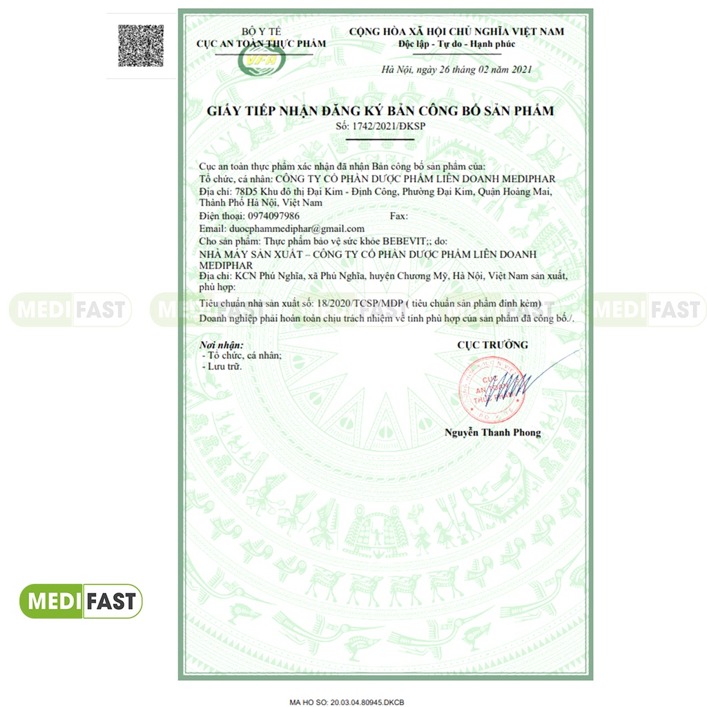 Siro giảm đái dầm - Bebevit Gold, giúp bé giảm tiểu đêm, đái dầm không tự chủ - hộp 20 ống uống từ thảo dược