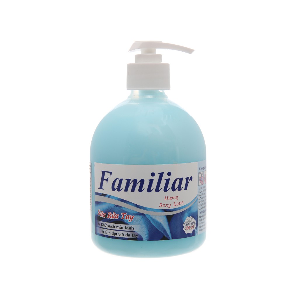 Sữa rửa tay Familiar hương Sexy Love chai 500ml