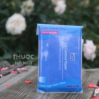 Combo 3 goi Giấy thấm dầu Mayan Skincare 100 miếng