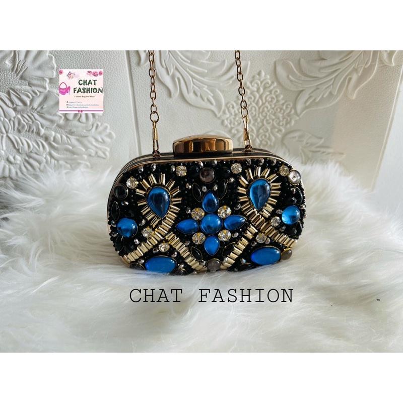 Cốp đá dự tiệc cao cấp mini phong cách Âu Mỹ