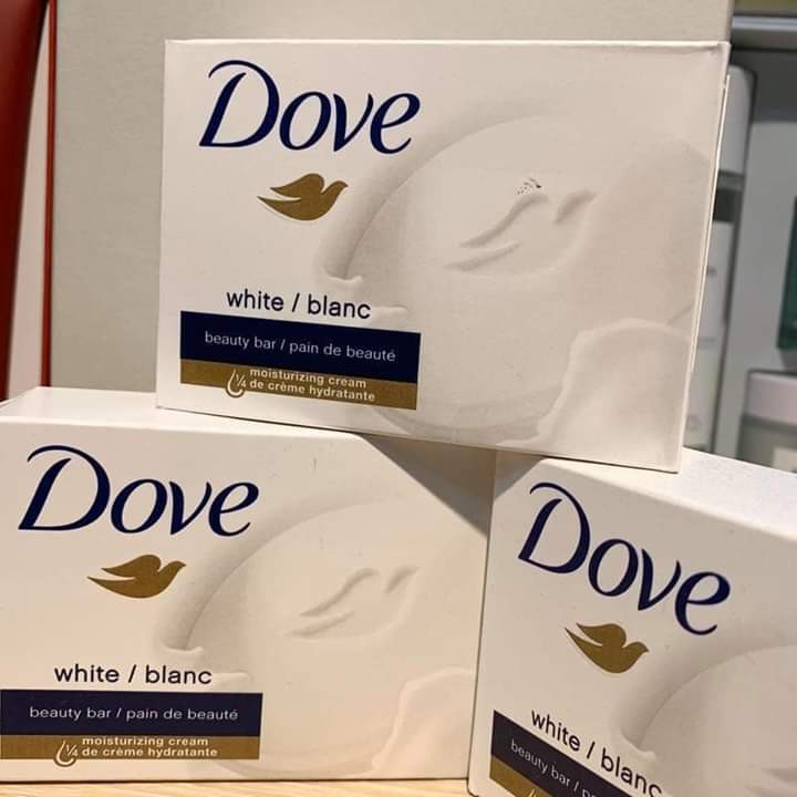 Xà Bông Cục Dove White 106G Giúp Nuôi Dưỡng Da, Cho Làn Da Mềm Mại, Khoẻ Mạnh