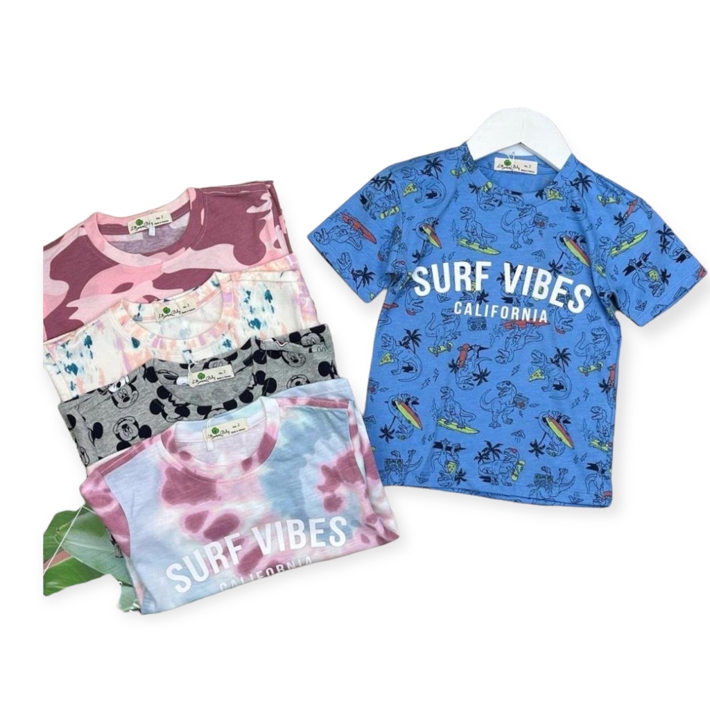Áo LITIBABY chất vải cotton vibes AVB01