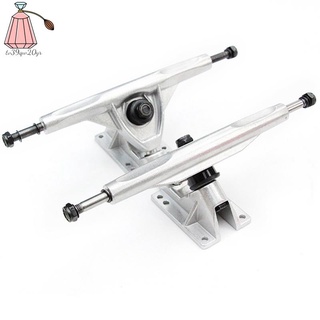 7Inch LongBoard Trucks Skateboard Truck for Flat-Plate Bridge Aluminum Universal Longboard Skate Board Bracket,Sier
