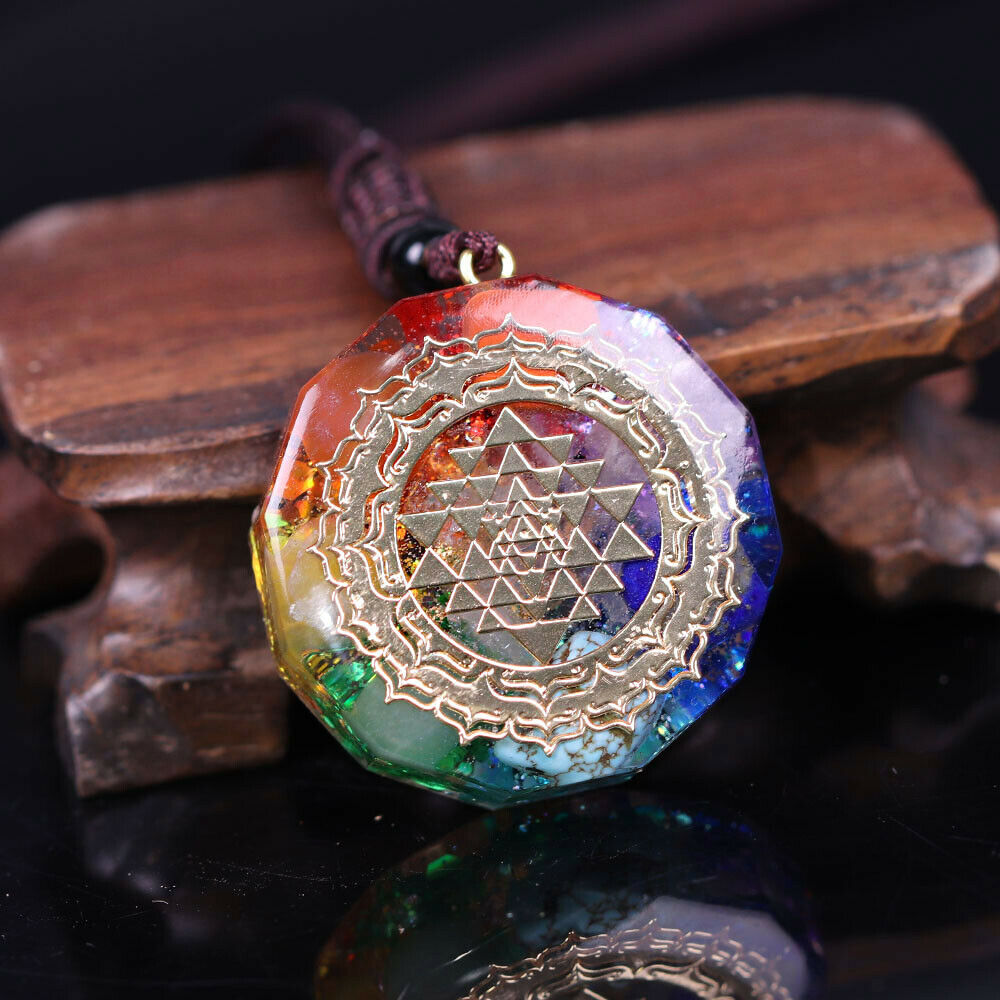 Vòng cổ Năng Lượng Luân Xa Orgonite