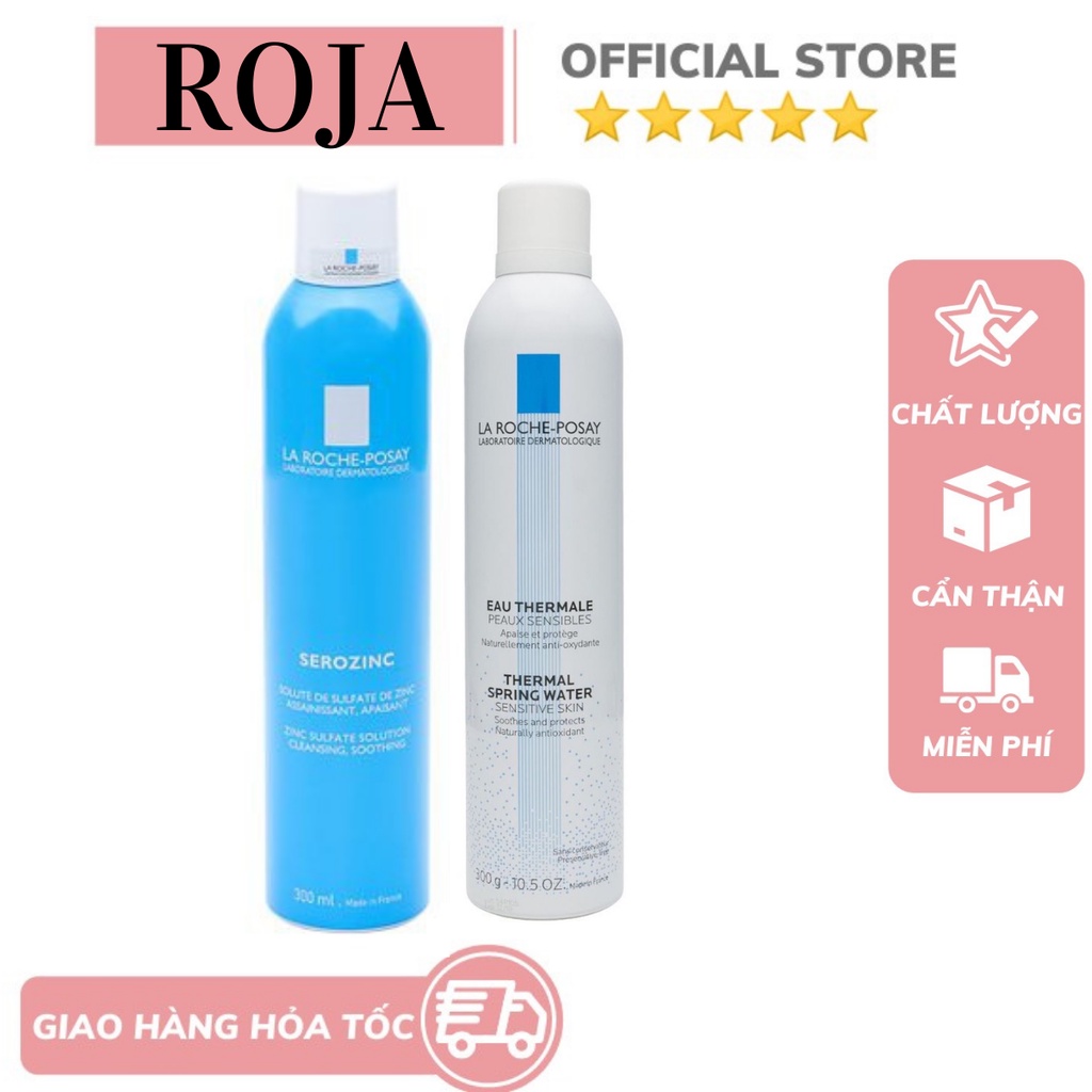 Xịt khoáng La roche posay Serozinc, Thermal Spring Water Dành cho Da khô và Da dầu 150ml, 300ml-RoJaOfficilStore | BigBuy360 - bigbuy360.vn