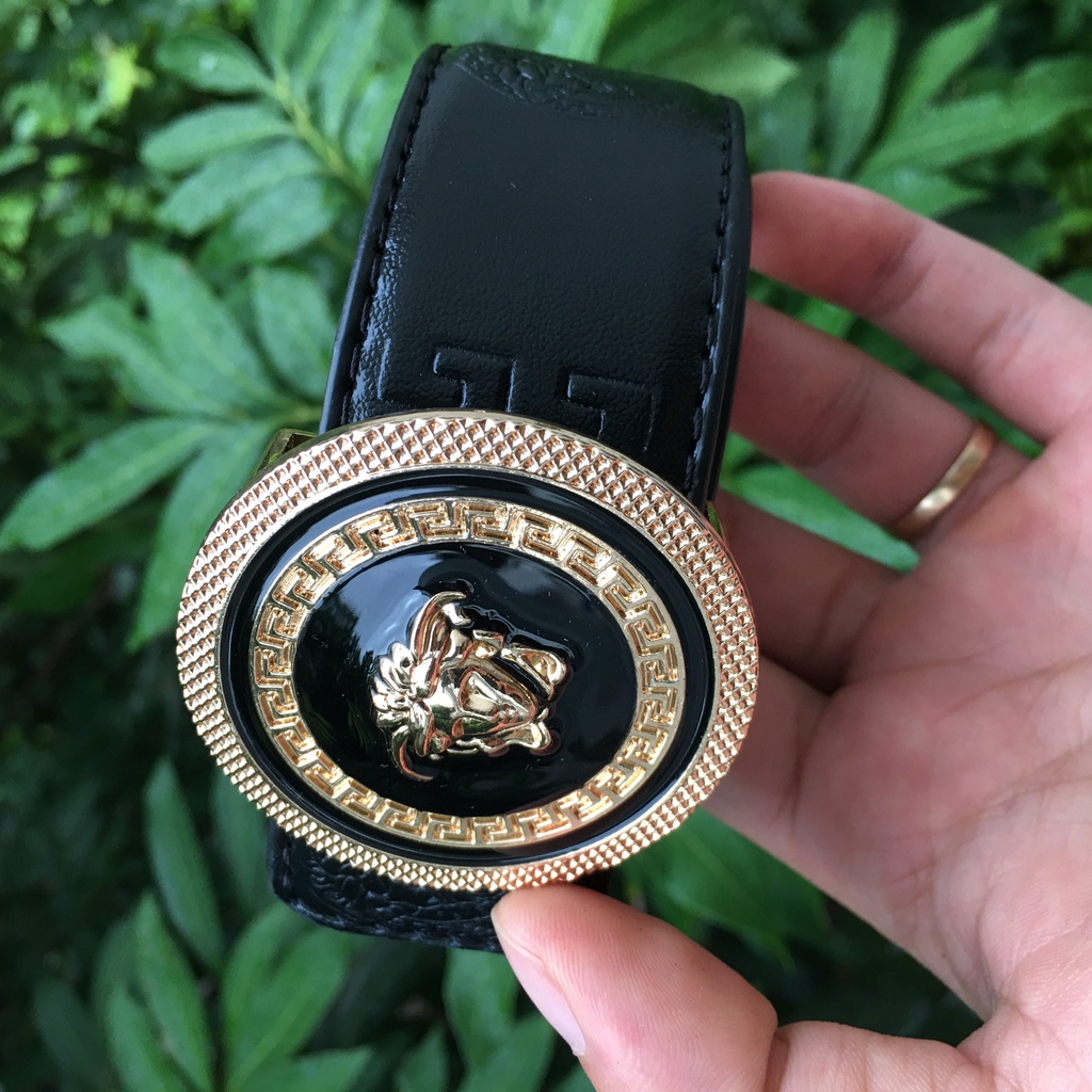 Thắt lưng nam versace, thắt lưng mặt versace, dây nịt nam cao cấp thời trang, VSC001