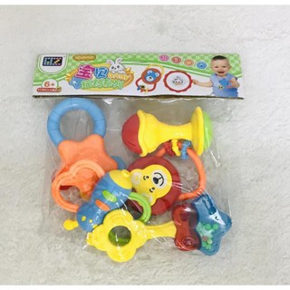 TÚI ĐỒ CHƠI XÚC XẮC 5 MÓN