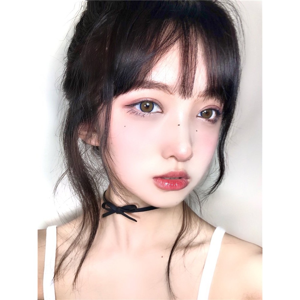 Set 2 kính áp tròng  dòng XQT 14.0mm màu xanh lá cây bắt mắt