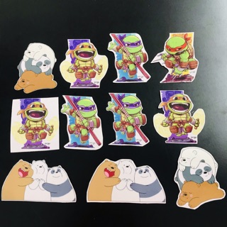 [MARVELSTORE] Miếng dán Sticker nhân vật anime