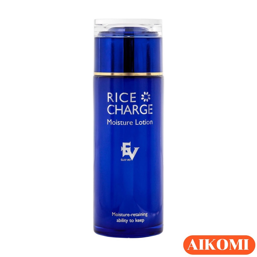 Nước Hoa Hồng dưỡng trắng da Tinh Chất Gạo nhật bản ElLe Vie Rice Charge 120ml