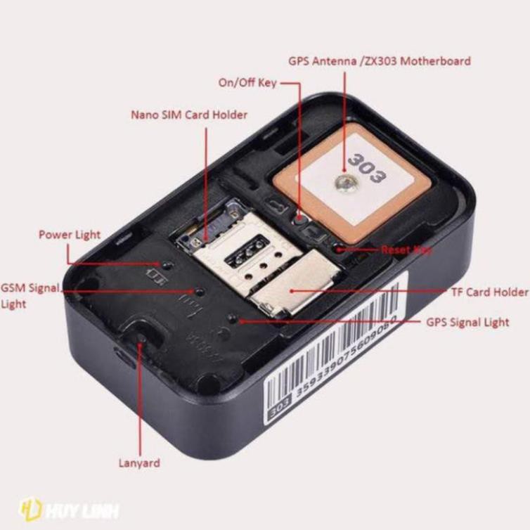 Thiết bị định vị N16S GPS định vị chuẩn xác mini siêu nhỏ pin 7 ngày chống nước bảo hành 1 năm.