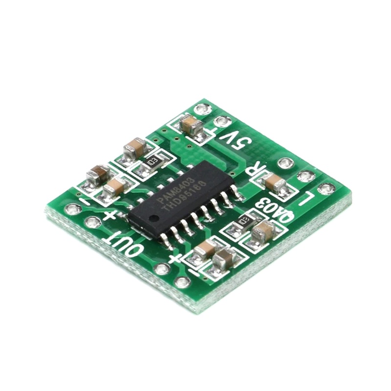 Bảng Mạch Khuếch Đại Âm Thanh Kỹ Thuật Số Mini PAM8403 2x3W D 2 5-5V Đầu Vào 2 Kênh