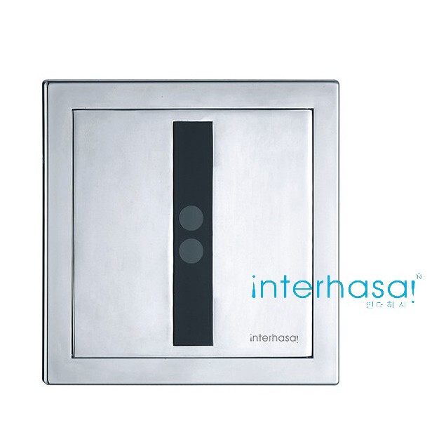 Van xả cảm ứng tiểu nam INTERHASA HSD-C106 - cảm biến tự động, tiết kiệm điện nước, dùng được bằng cả điện và PIN
