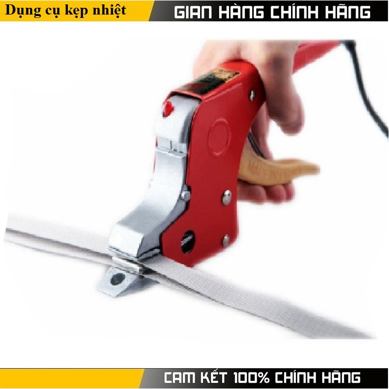 [Mã LIFEXANH03 giảm 10% đơn 500K] Máy Hàn Nhiệt ( bảo hành 3 tháng ) Dụng cụ kẹp nhiệt dây đai