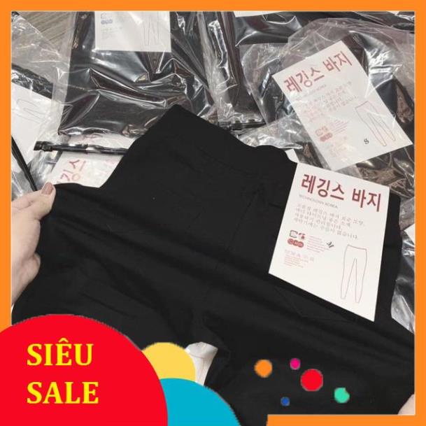 Quần legging xuất hàn quần legging nữ Fom chuẩn