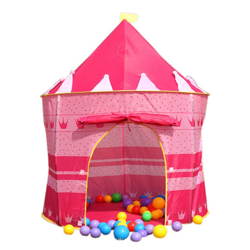 Lều lâu đài cổ tích công chúa hoàng tử - lều cắm trại - đồ chơi ngoài trời