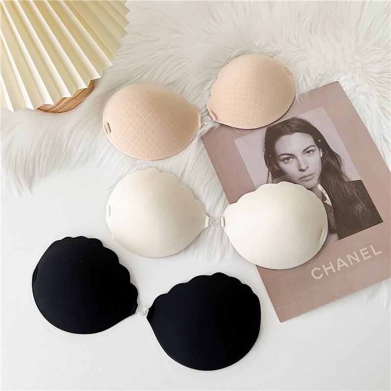 Áo Dán Nâng Ngực Tạo Khe Cài Trước Vỏ Sò Thông Hơi P45