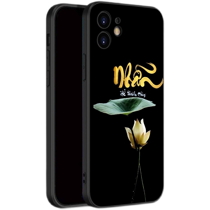 Ốp lưng iphone Nhẫn để thành công ốp cạnh vuông iphone 6splus/7/7plus/8/8plus/x/xr/xs/11/12/pro/max/plus/13promax tr395