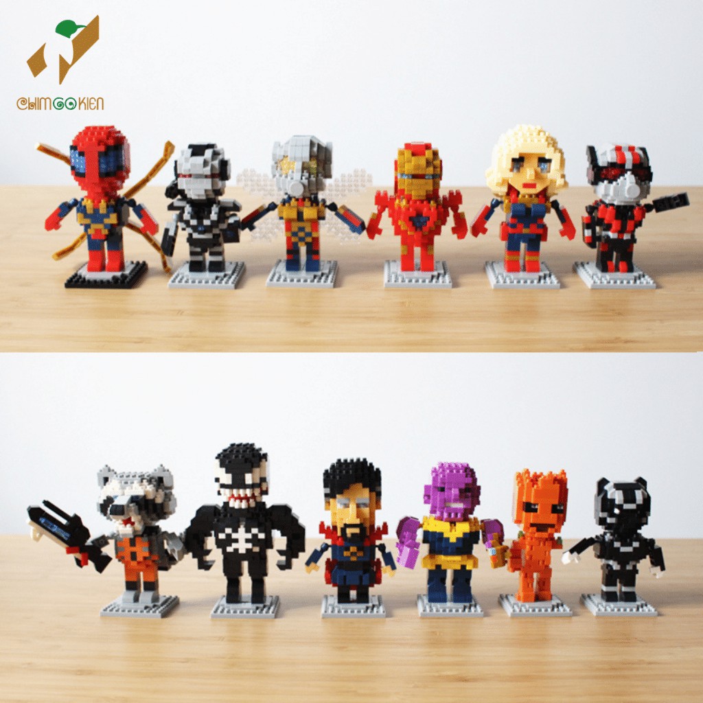 Xếp hình lego marvel avengers siêu anh hùng đồ chơi marvel