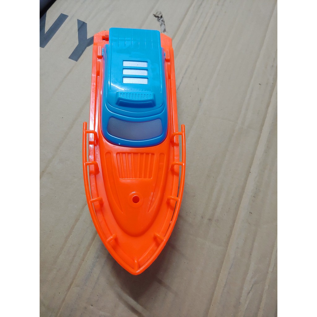 Hộp đồ chơi tàu thuyền cano chạy pin dưới nước bằng nhựa