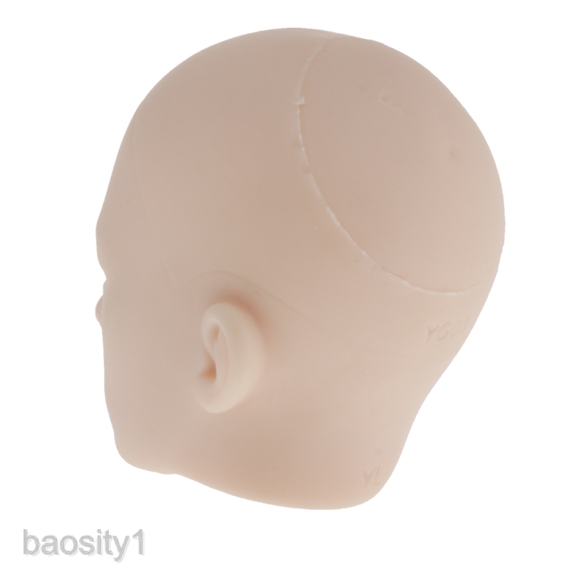 [Baosity1] Đầu Búp Bê Chưa Sơn 1 / 6