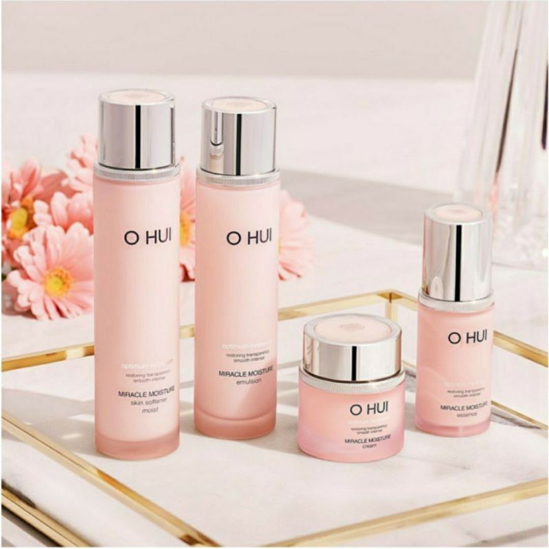 Tách set Sale Nước hoa hồng dưỡng ẩm OHUI Miracle Moisture Skin Softener Moist 150ml