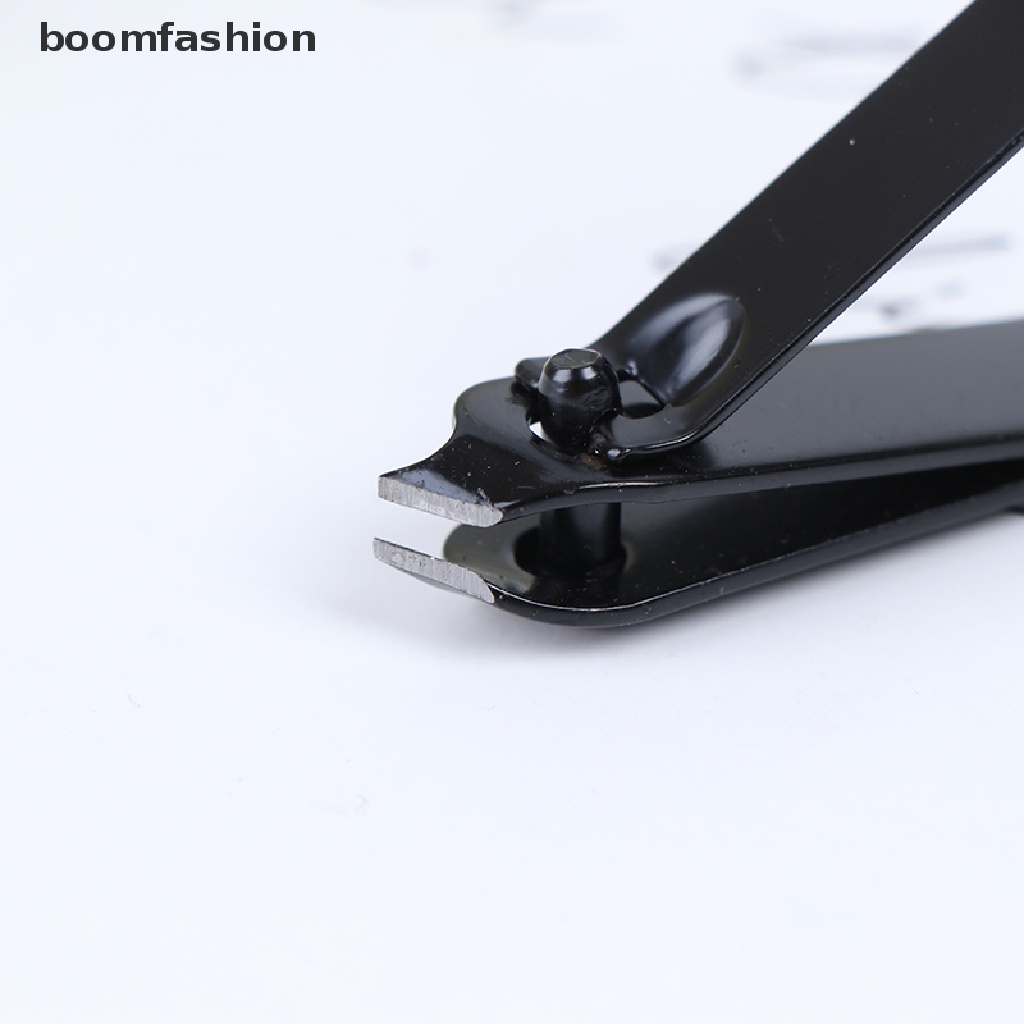 [boomfashion] Professional Black Stainless Steel TOE Nail Cutter Nails Trimmer Clipper Machine [new]