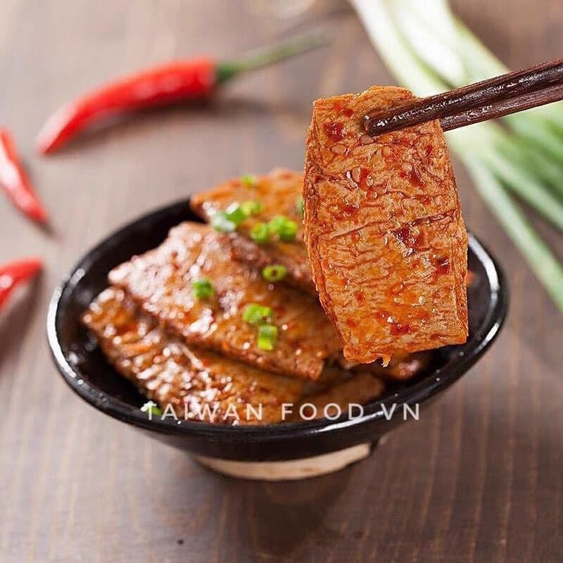 Thịt Bò Chay Nướng BBQ - Mèo Ăn Vặt