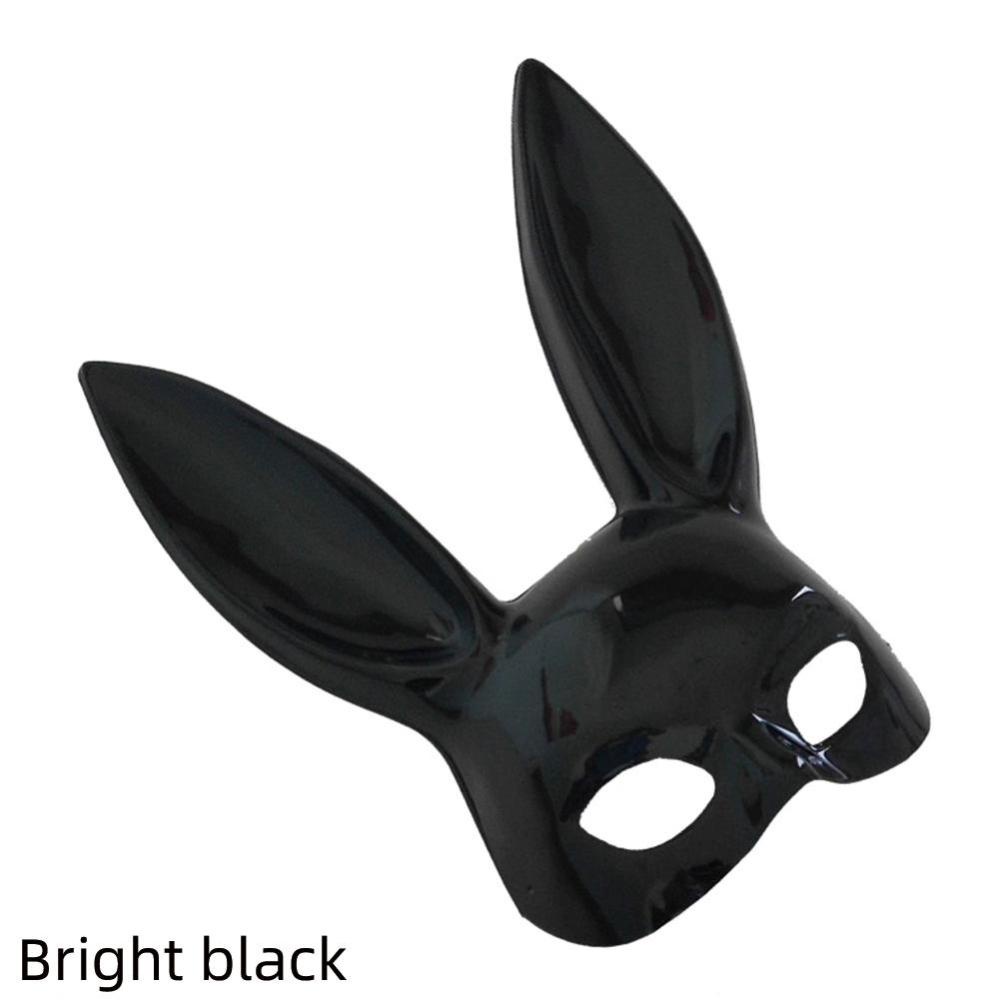 Mặt Nạ Hóa Trang Halloween Hình Tai Thỏ Xinh Xắn B7H9