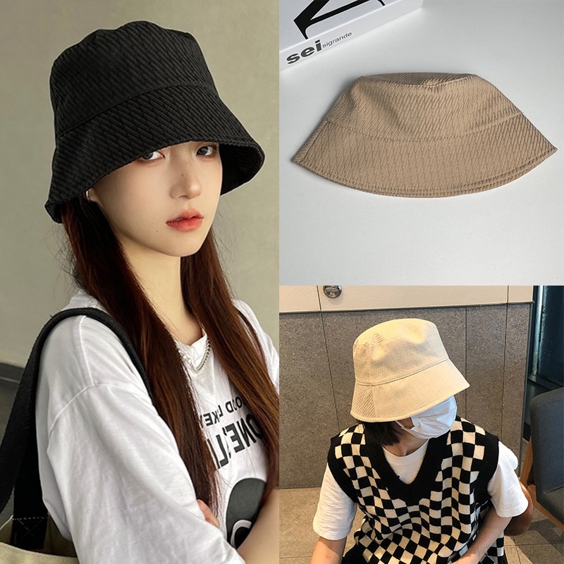 Mũ Tai Bèo Chống Nắng Màu Trơn Họa Tiết Hình Thoi Dành Cho Nữ