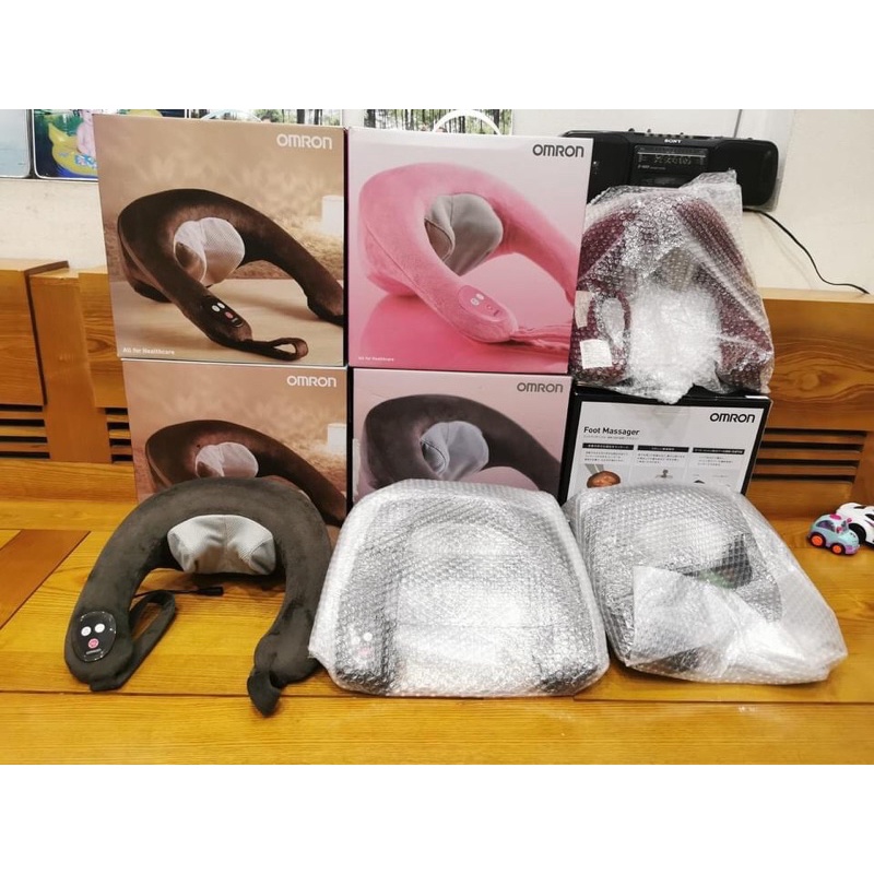 Đai massage cổ gáy omron nội địa Nhật mới full box