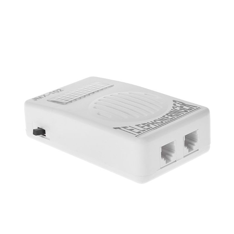 Telephone Ringer Phone Amplifier Ring Speaker Strobe Light Flasher Bell Extra-Loud Sound Wall Hanging