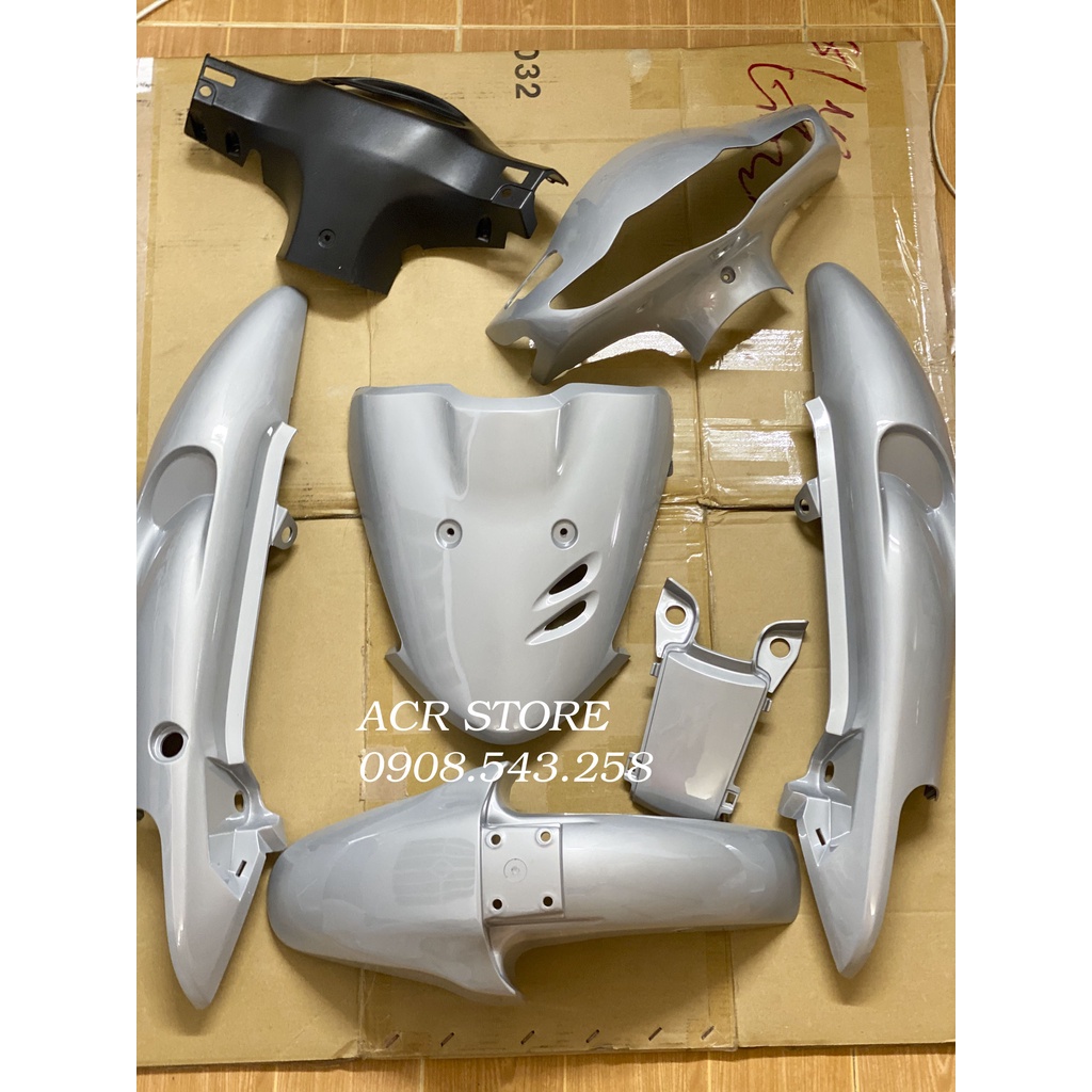 Dàn Áo 7 Món Nhựa - Suzuki FX 125  - Chính Hãng Nhập Malay