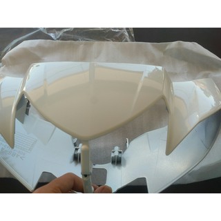 Ốp đầu trước (nắp trước tay lái) Sirius trắng