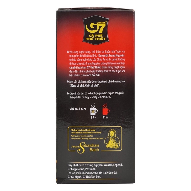 Cà phê G7 hộp (18 gói x 16 g) | BigBuy360 - bigbuy360.vn