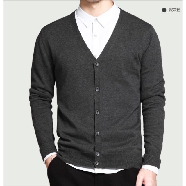 Áo len nam cardigan , áo len cài khuy cho nam | BigBuy360 - bigbuy360.vn