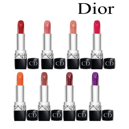 [Set quà 20/10] Set 2 cây son Dior + Vial nước hoa Dior kèm hộp quà